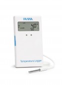 HI 148-3 Rejestrator temperatury, 1 czujnik wewnętrzny i zewnętrzny
