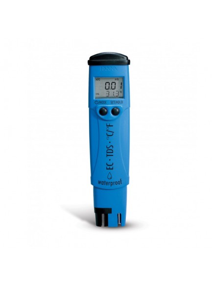 Tester EC/TDS/°C, zakres EC do 3999 µS/cm